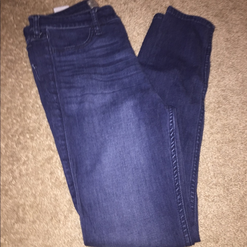 Dark wash Hollister Skinny Jeans